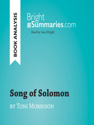cover image of Song of Solomon by Toni Morrison (Book Analysis)
